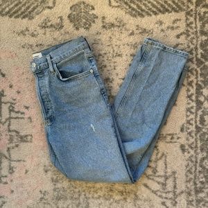 Citizens of Humanity Jolene High Rise Vintage Slim in Blue Jay